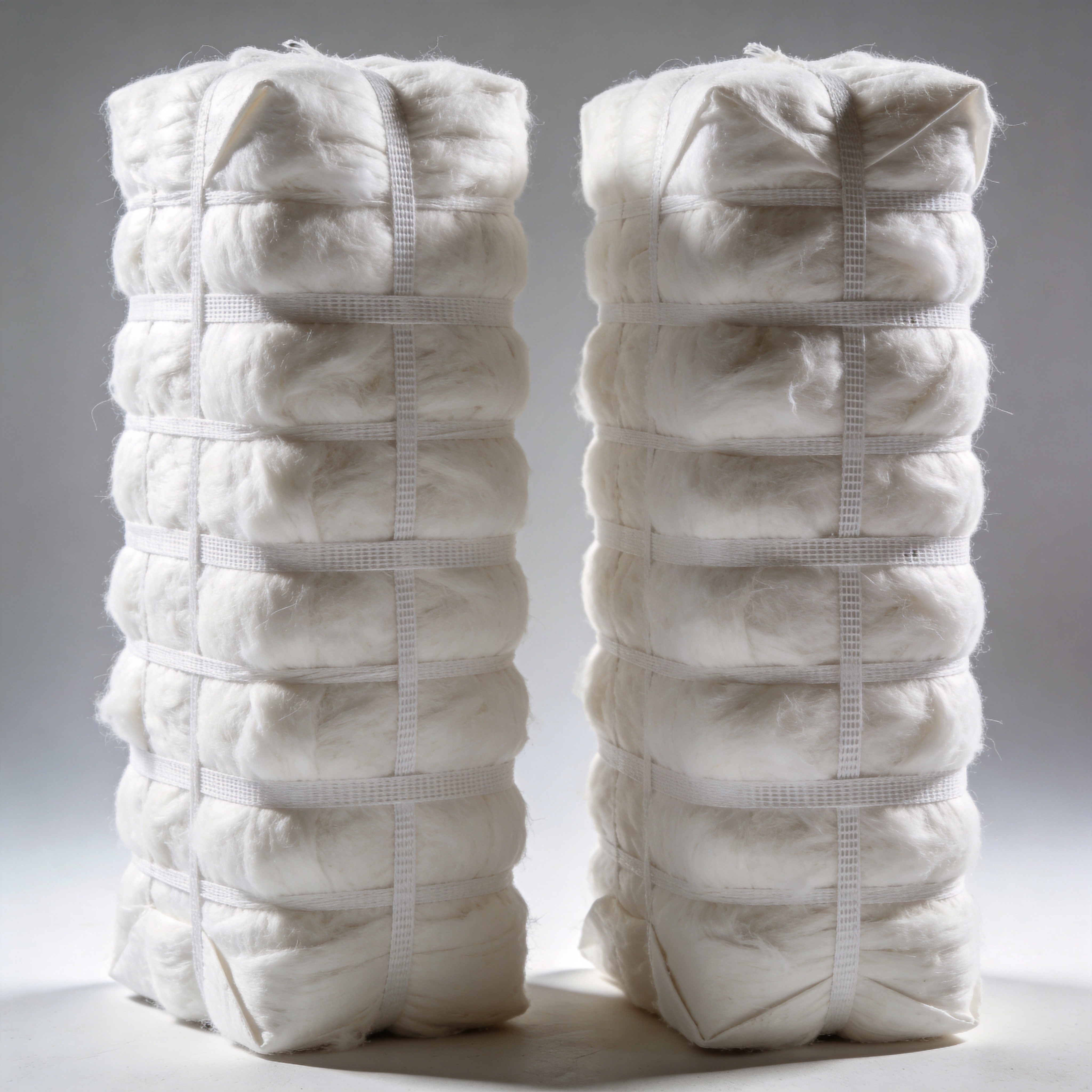 X series refined cotton bale — bright, clean high-purity fibers for nitrocellulose